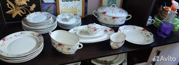 Набор столовой посуды СССР