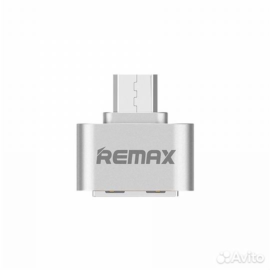 Переходник microusb OTG Remax RA-OTG - Silver