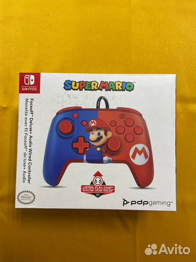 Nintendo Switch Геймпад FaceOff Deluxe (Mario)