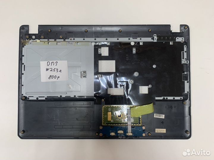 Верхняя часть корпуса, топкейс ноутбука DNS W253EF