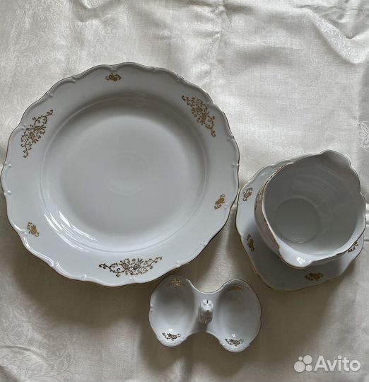 Сервиз 33 блюда фарфор на 9 персон haas&czjzek