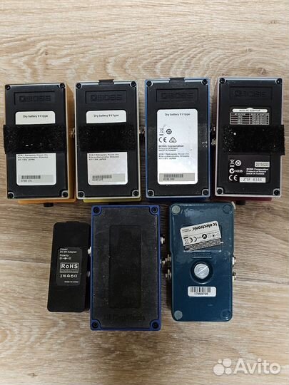 Педали Boss Digitech TC electronic Tomsline
