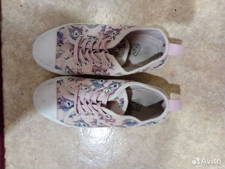 Кеды для девочки