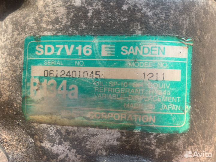 Компрессор кондиционера peugeot 406 1,8 6fz