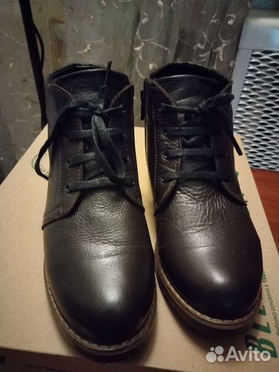 Ботинки женские 37 размер натуральная кожа