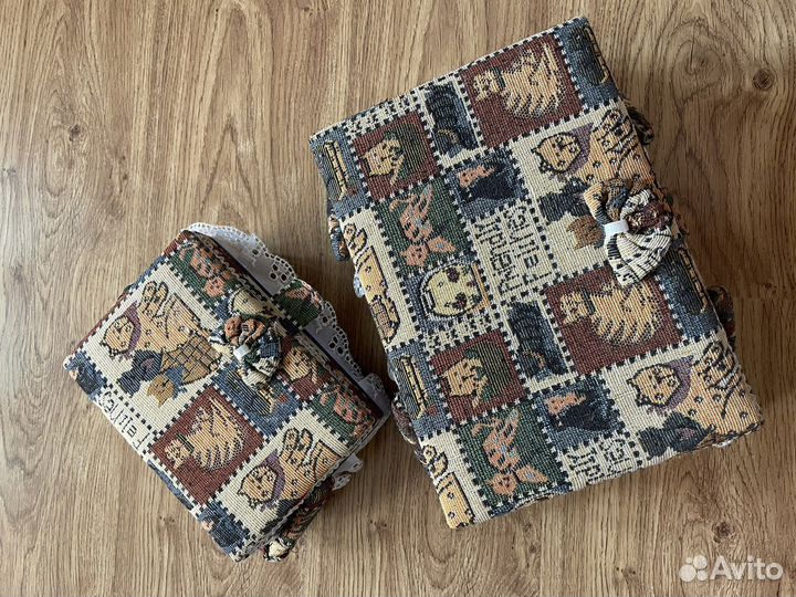 Шкатулки для рукоделия 2шт