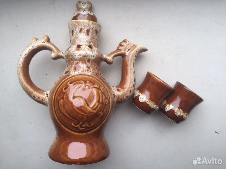 Графин СССР со стопками