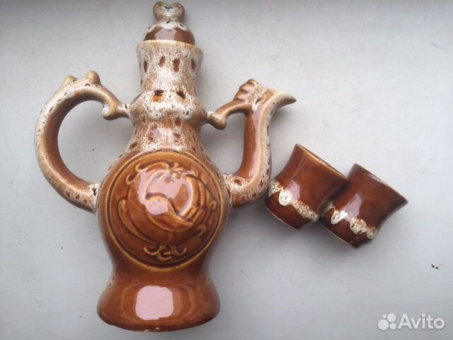 Графин СССР со стопками