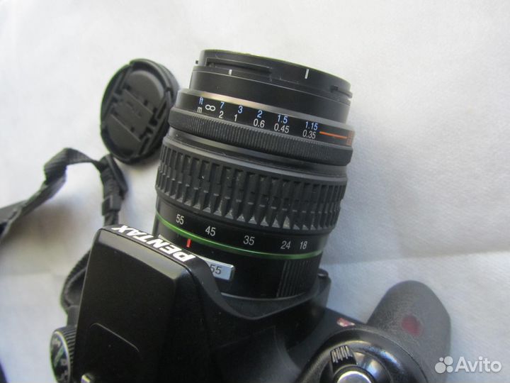 Зеркальный фотоаппарат Pentax K200D,объектив,сумка