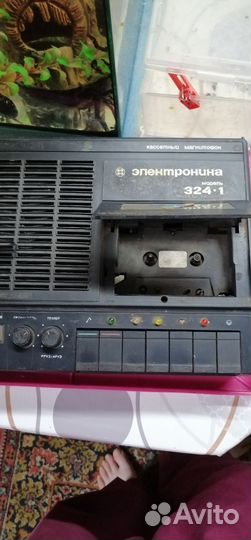 Магнитофон Электроника 324-1, СССР, на запчасти