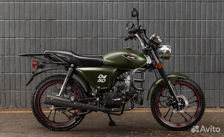 Мопед minsk D4 50 M1NSK черный