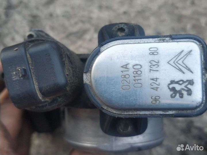 Дроссельная заслонка ситроен С5 2Л. 01Г