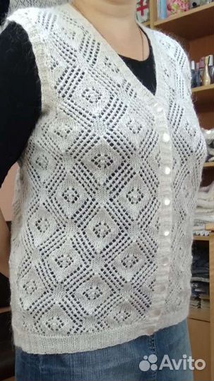 Платок шаль шерсть,жалетки носки,варежки