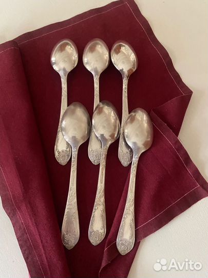 Ложки чайные мельхиоровые СССР