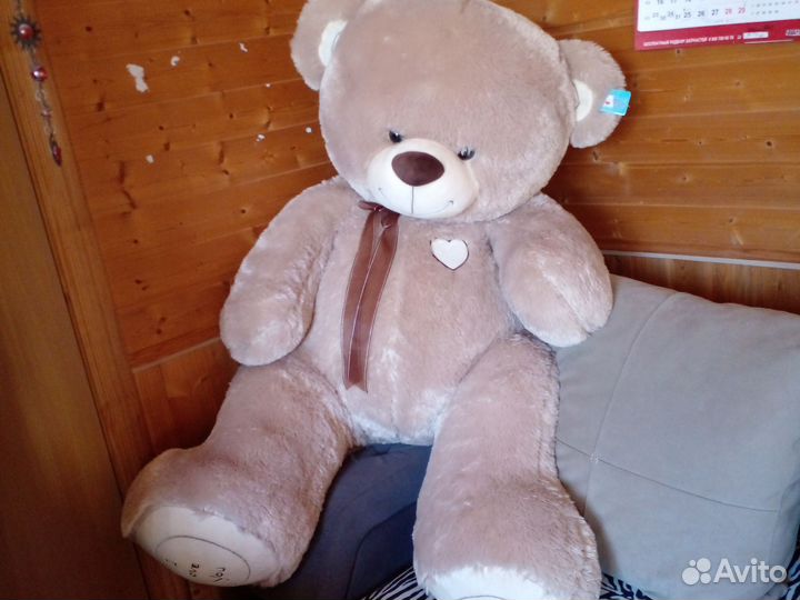 Плюшевый медведь новый
