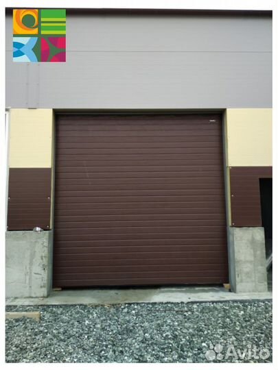 Гаражные ворота alutech