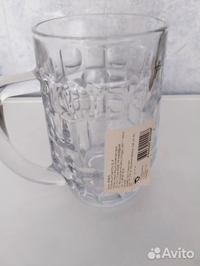 Графин стеклянный 0,5