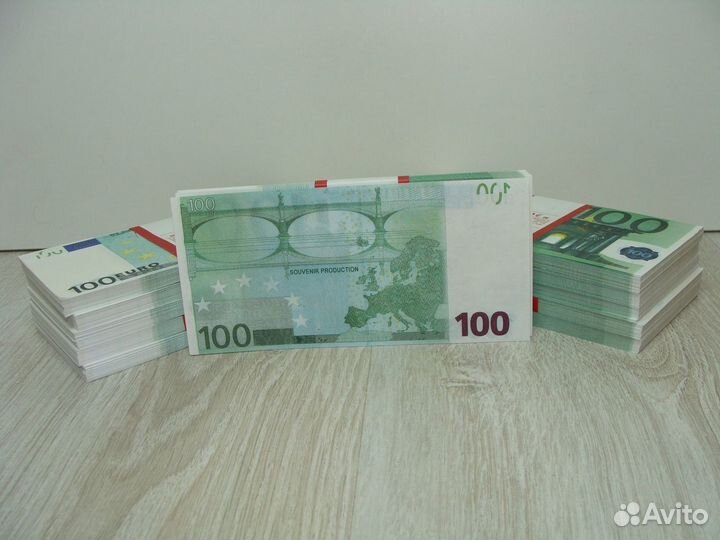 Банк Приколов 100 Euro New от 10 Пачек