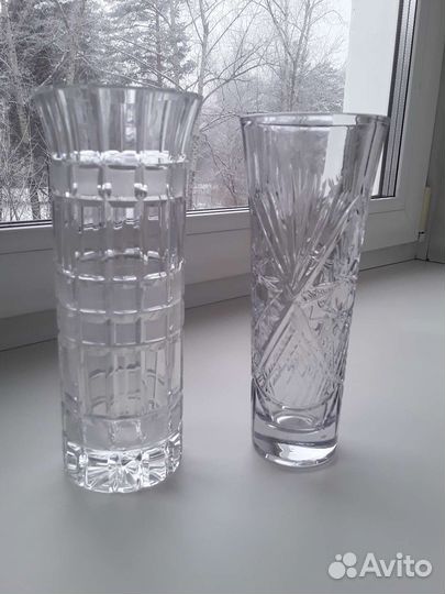 Хрустальная ваза. Для фруктов, салата