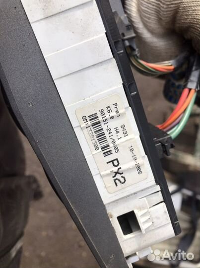 Блок климатконтроля Opel Astra H