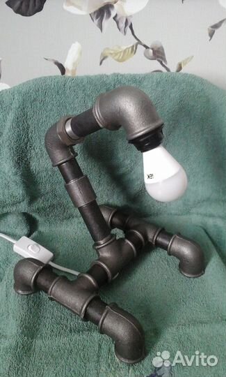 Настольная лампа в стиле Лофт