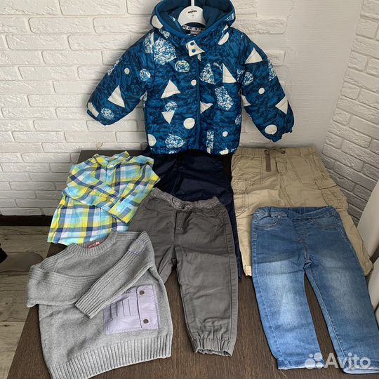 Фирменные вещи на мальчика 92-98