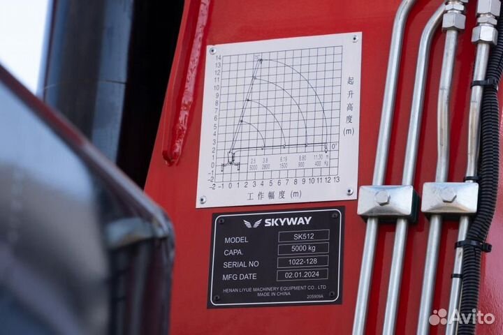 Аренда и услуги манипулятора, стрела 6.5 т, 14 м, борт 4.8 т, 6 м