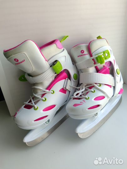 Коньки детские раздвижные 30 33