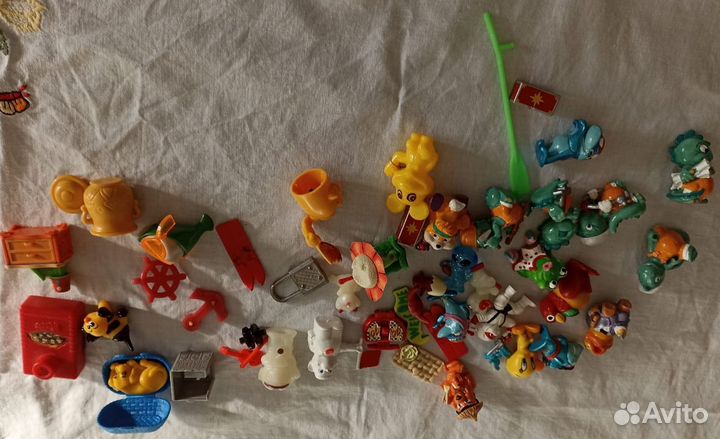 Игрушки из киндера 90х отдельно или пакетом