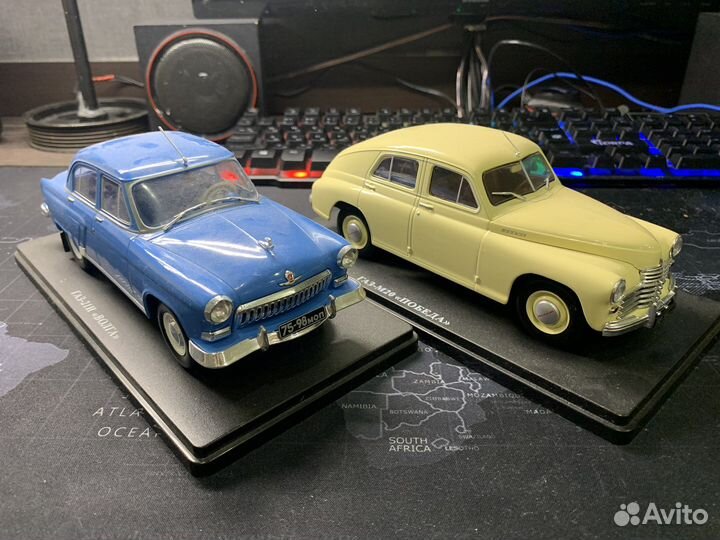 Hachette 1:24 Легендарные советские автомобили