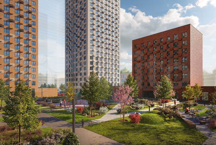 1-к. квартира, 36,3 м², 29/33 эт.