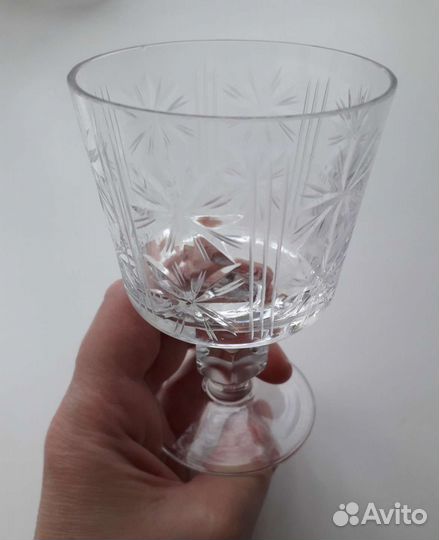 Фужеры хрустальные СССР
