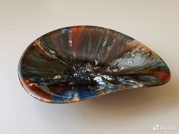 Пепельница керамическая винтаж