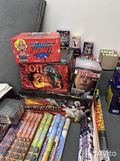 Салюты фейерверки римские свечи петарды бенгальки