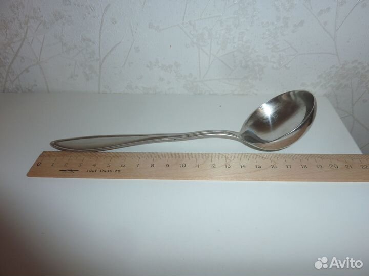 Креманка и ложка для мороженого СССР