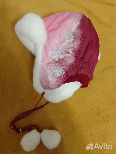 Шапка зимняя для девочки 54