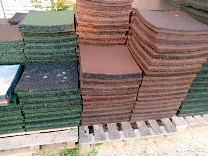 Резиновая плитка от производителя