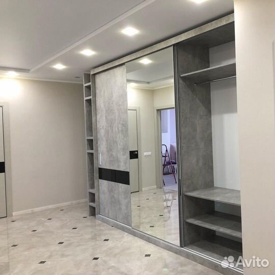 Шкаф купе на заказ Д248 Egger Мрамор Канделла