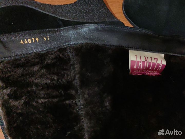 Сапоги зимние женские 37