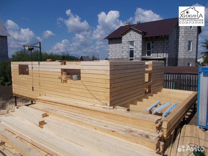 Дома срубы 6х8 из бруса строительство отделка