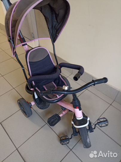 Детский трехколесный велосипед бу