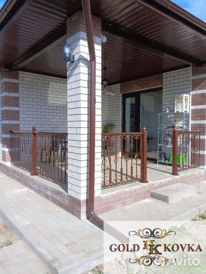 Кованые перила на крыльцо