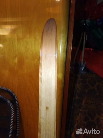 Детские лыжи - 120,170 (деревянные)