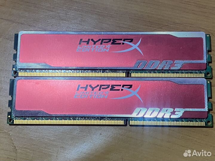 Оперативка парная ddr3 4 gb hyper x
