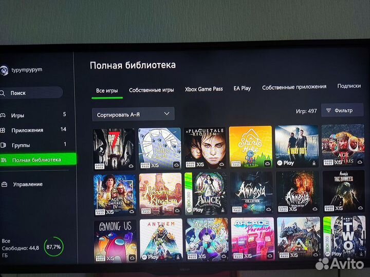 Xbox series s на гарантии+ подписка gamepass