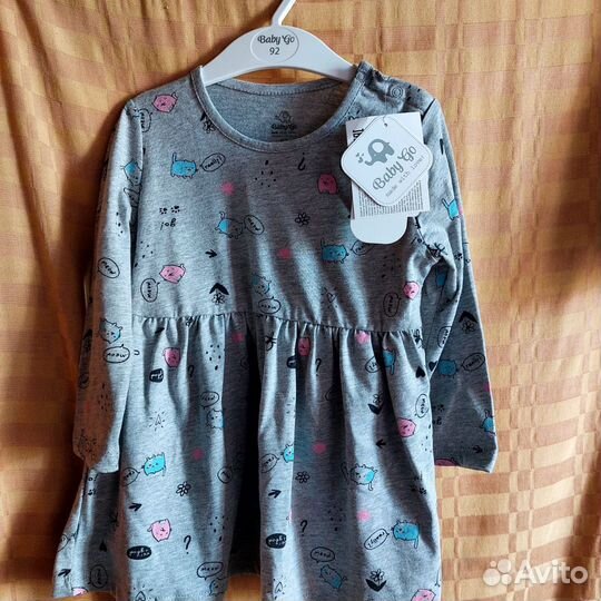 Платье для девочки 80,92