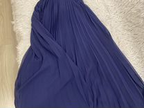 Вечернее платье 48 размер темно-синее