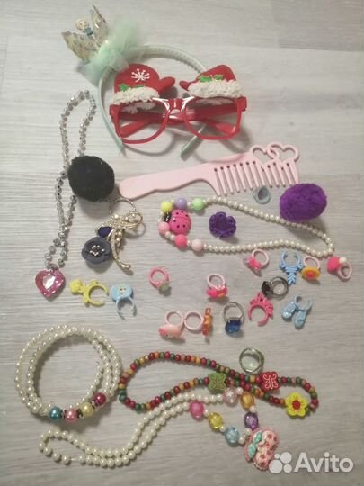 Детская бижутерия пакетом