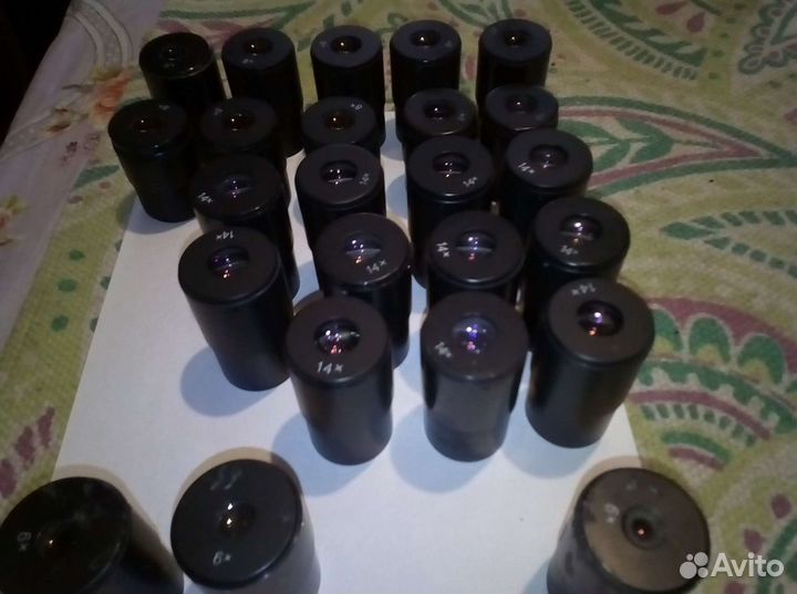 Окуляры микроскопа мбс 9-10 времён СССР