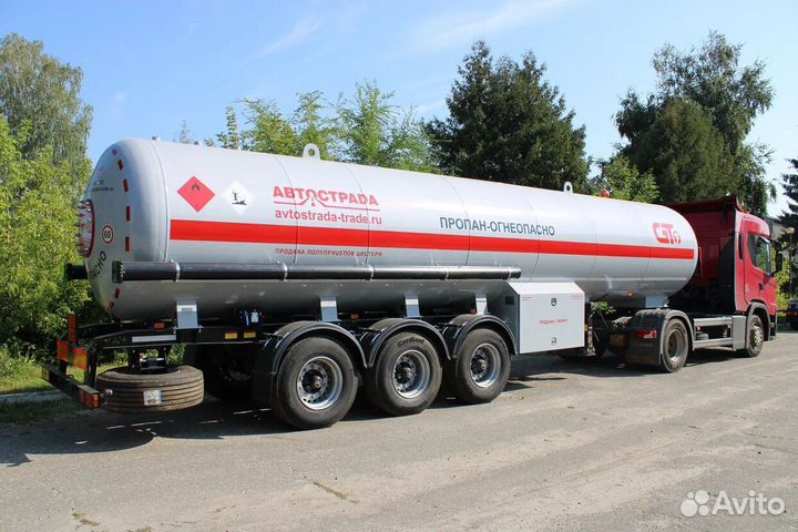 Полуприцеп газовоз GT7 ППЦТ-36, 2023